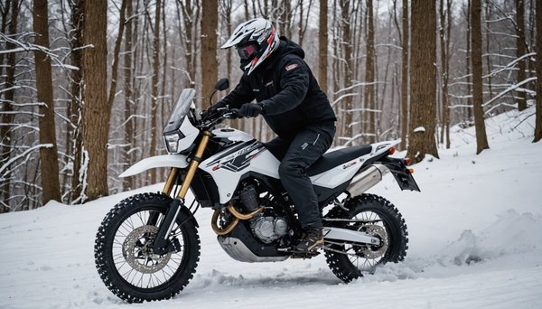 La moto tout terrain en hiver, est-ce possible ?